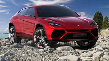 The Urus will be Lamborghini's first turbocharged and hybrid vehicle when it debuts in 2018.