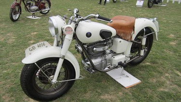 An S7 Sunbeam on display in Delhi, India. The model was designed by Erling Poppe.