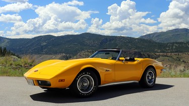 This 1973 Chevrolet Corvette Stingray Convertible is fitted with the original 350 V8 and a 3-speed automatic. Owner Roger Hawthorne bought it almost a decade ago when he was looking for a sporty convertible to drive.