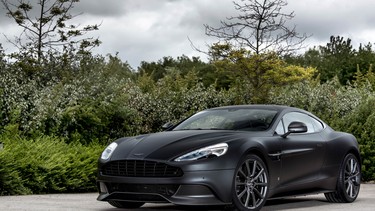 The Aston Martin Vanquish 'One of Seven' edition.