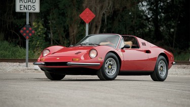 The original Dino is one of the most sought-after Ferrari models. This one sold at RM Sotheby's Amelia Island event earlier this year for $396,000.