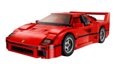 Lego's newest Ferrari F40 model kit.