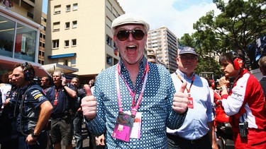 BBC Radio 2 DJ Chris Evans, see here at the 2015 Monaco Grand Prix, says he's working on a "secret Top Gear film."