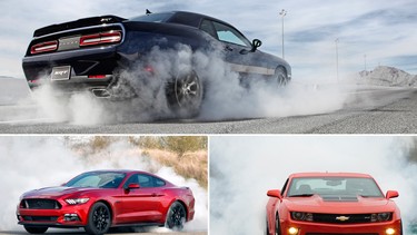 Chevrolet Camaro, Dodge Challenger or Ford Mustang? Our writers choose their favourite tire-roasting muscle car.