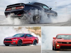 Chevrolet Camaro, Dodge Challenger or Ford Mustang? Our writers choose their favourite tire-roasting muscle car.