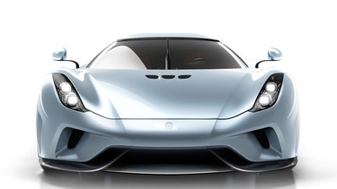 Koeningsegg's Regera starts at €2.31 million, or $3.26 million Canadian.