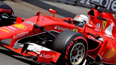 Sebastian Vettel participates in the GP Monte Carlo.