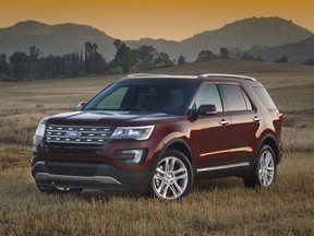 The Explorer is covered in Ford's latest recall over parking brake issues.