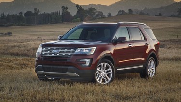 The Explorer is covered in Ford's latest recall over parking brake issues.