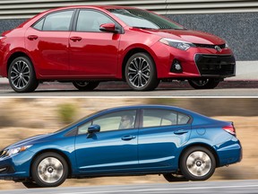 If you can only afford one new vehicle, which of these perennial best-sellers should you buy – Civic or Corolla?