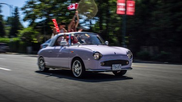 The eighth-annual Canada Day Parade of Figaros.