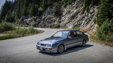 Craig Siemens' Ford Sierra Cosworth.