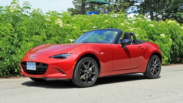 The 2016 Mazda MX-5 Miata.