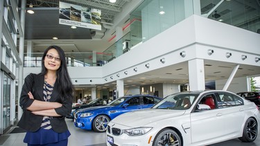 Natalie Ye is the dealer administrator for three OpenRoad stores, including Langley BMW, and deals with issues including human resources and accounting.