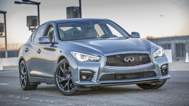 Infiniti is calling back a handful of its Q50 over problems with its electric steering system.