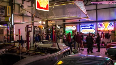 Part of the appeal of Fred Phillips' car collection tours are the stories he tells. And he has lots.