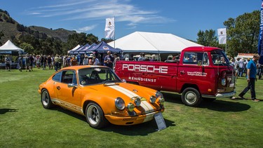 Porsche Werks at Monterey Car Week 2015.