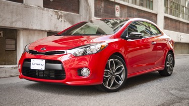 The 2015 Kia Forte Koup.