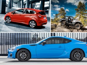 From ready-to-drift sport-coupes, hot hatchbacks and even an SUV, these fun-to-drive vehicles keep the stickshift alive.