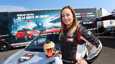Valérie Chiasson chose to race in Nissan Canada’s Micra Cup series because all the cars are equal, meaning track success comes down to the ability of the person behind the wheel.