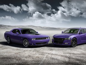 Dodge is going Plum Crazy with its 2016 Challenger and Charger.
