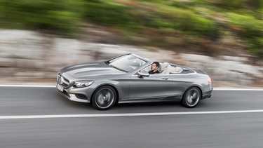 The 2016 Mercedes-Benz S500 convertible.