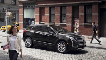 The 2017 Cadillac XT5.