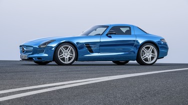 Mercedes' SLS AMG Electric Drive.