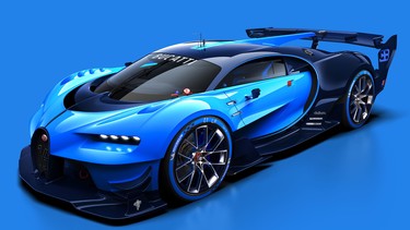 Bugatti Vision Gran Turismo concept.