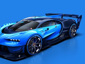 Bugatti Vision Gran Turismo concept.