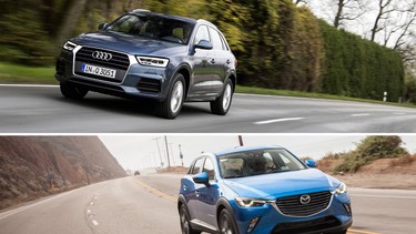 If you've got luxury car tastes and have your eye on an Audi Q3, the value-packed Mazda CX-3 might fit the bill better.