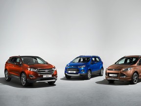 Ford is reportedly planning two new models for its European CUV lineup, which includes the Edge, EcoSport and Escape.