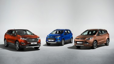 Ford is reportedly planning two new models for its European CUV lineup, which includes the Edge, EcoSport and Escape.