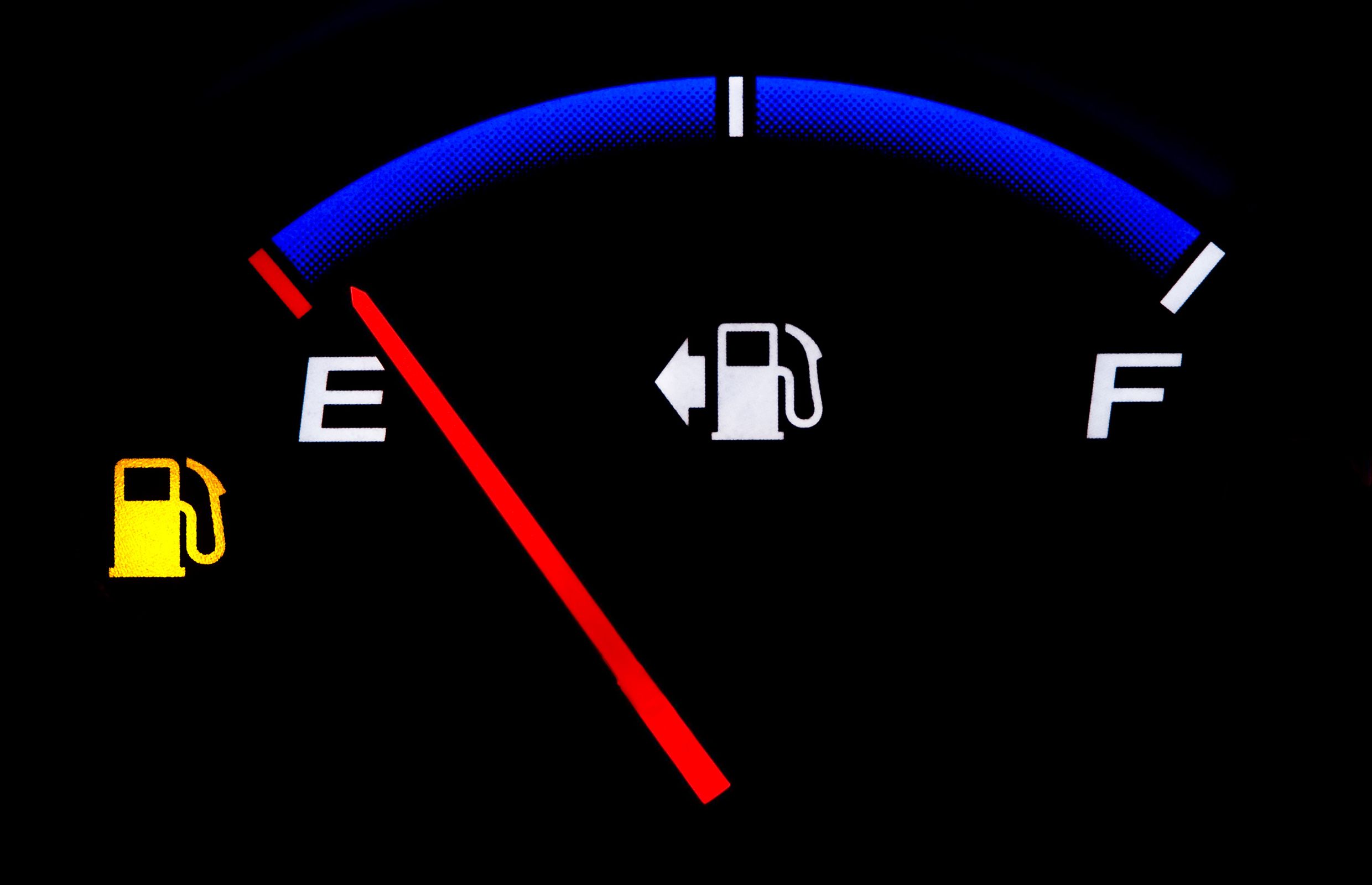 Tempting fate with a low fuel gauge? It isn't worth it Driving