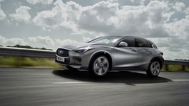 The 2016 Infiniti Q30.