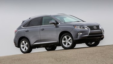 Despite sliding sales, the Lexus RX is the 10th best-selling Canadian-made car.