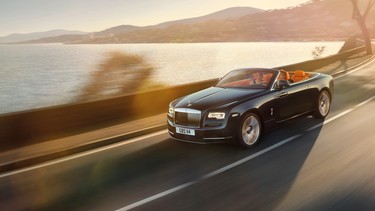 The 2016 Rolls-Royce Dawn.