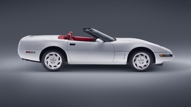There's an Easter egg 1989 to 1995  in Chevrolet's one-millionth Corvette.