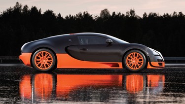 The Bugatti Veyron Super Sport