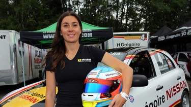 Thirty-two-year-old Quebecer Valerie Limoges is happy to be back behind the wheel of a race car after taking an extended hiatus from the sport she loves.