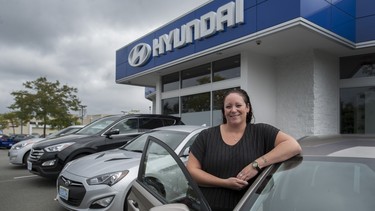 Molly Grayson of OpenRoad Hyundai knew when she was a waitress that she wouldn’t be happy serving tables forever.