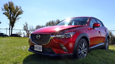 The 2016 Mazda CX-3.