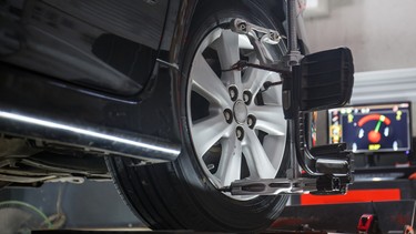 If your car's tires don't exhibit any excessive wear, or if the vehicle isn't pulling to one side or wandering on the road, then you might save yourself $100 or more by forgoing the annual wheel alignment.