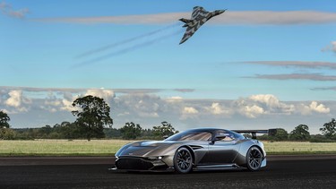 Aston Martin's Vulcan and the Avro Vulcan fighter jet