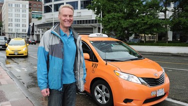 Hybrid taxi pioneer Andrew Grant says a private fleet of robotic vehicles will start the autonomous cab trend in the West Coast city, with the logical start being driving intoxicated revellers home from the downtown core in the late-night hours.