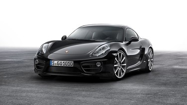 The Porsche Cayman Black Edition will be available early next year.
