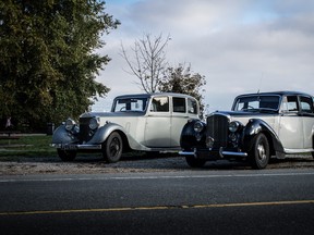 Helen Poon's 1937 Rolls-Royce 25/30 (left) and 1947 Bentley MkVI (right) are driven like they're meant to be.