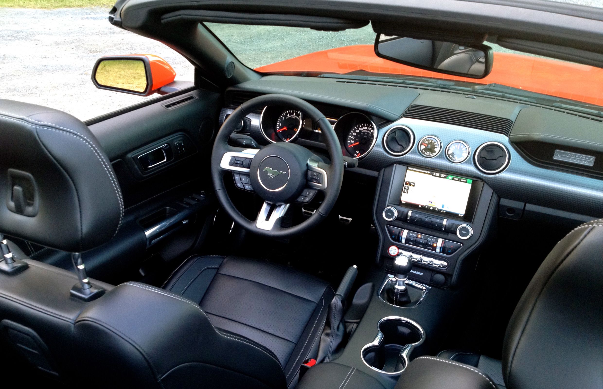 2015 Ford Mustang Sixth generation interiors