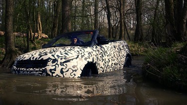 Land Rover's upcoming Range Rover Evoque Convertible.