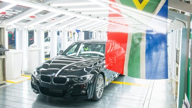 BMW's Rosslyn plant in South Africa puts out about 60,000 3 Series sedans annually.